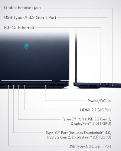 Image of Alienware 16X Aurora Gaming Laptop 16'' 2.5K RTX 5070 Intel Ultra 9 275HX