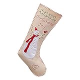 TianWlio Weihnachten Kleiner Süßigkeiten Geschenk fröhliche Dekoration Socken hängende Wohnkultur Hexagon Regal Eiche (White, One Size)