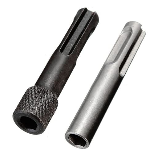 Image of 1/4'' Hex Shank Screwdriver Holder Drill Bits Adaptor Converter Quick Release Magnetic SDS Kit for Hammers Impact Drill Bits