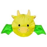 Patchwork Pet Pricklet Knight in Dragon Dog Toy Premium Plush Interactive Removable Spiky Ball