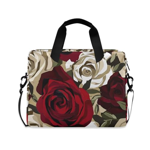 Bolso Bandolera para Laptop con Diseño Floral miniatura 1