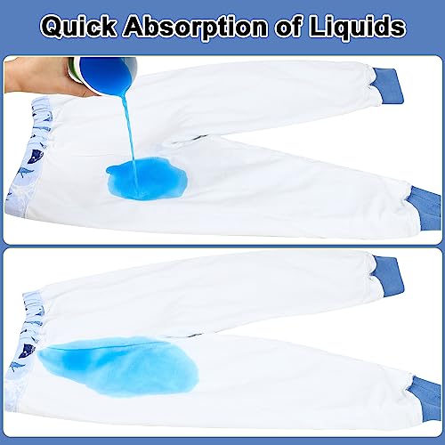 MooMoo Baby Waterproof Diaper Pants for Potty Training 2 Packs Nighttime Potty Training Pants for Boys and Girls