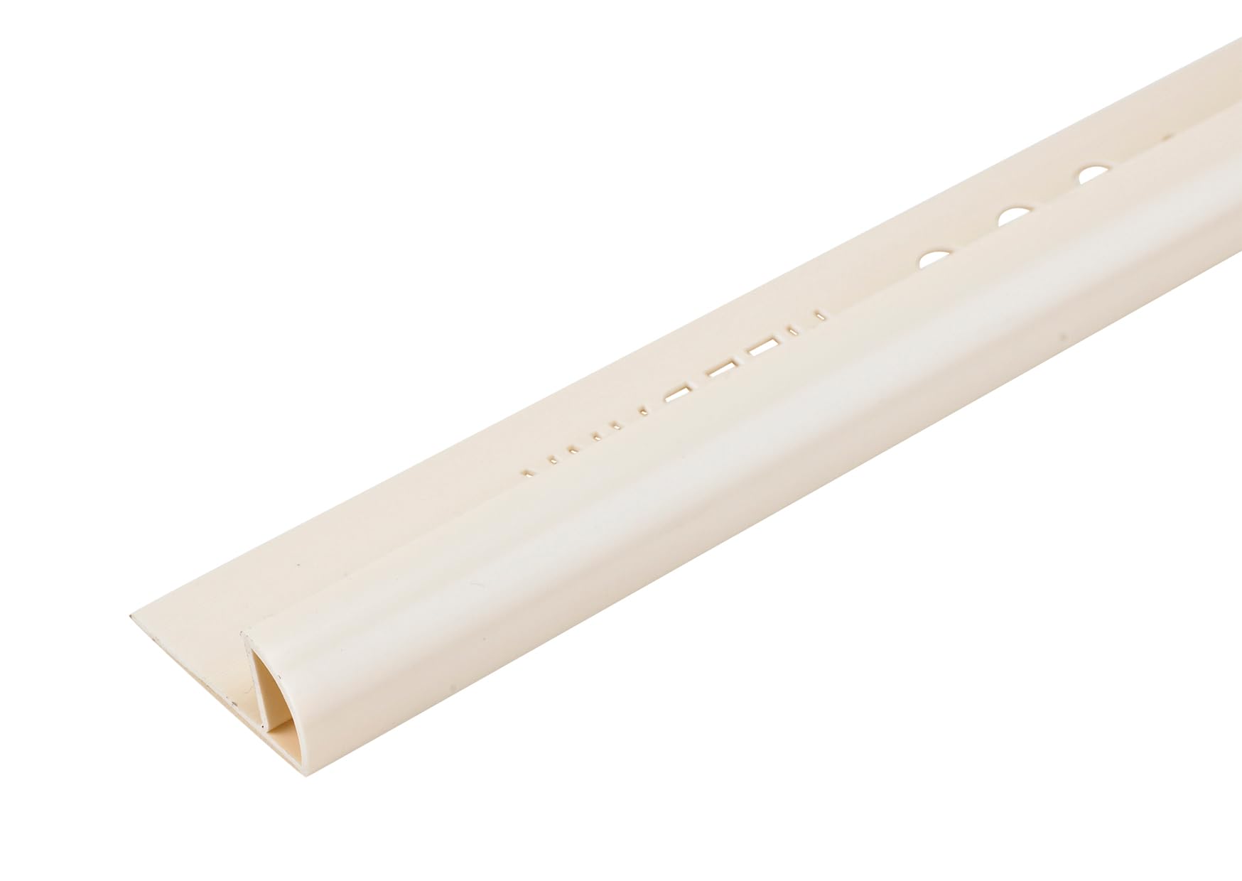 PVC Tile Trim (Soft Cream, 8mm)