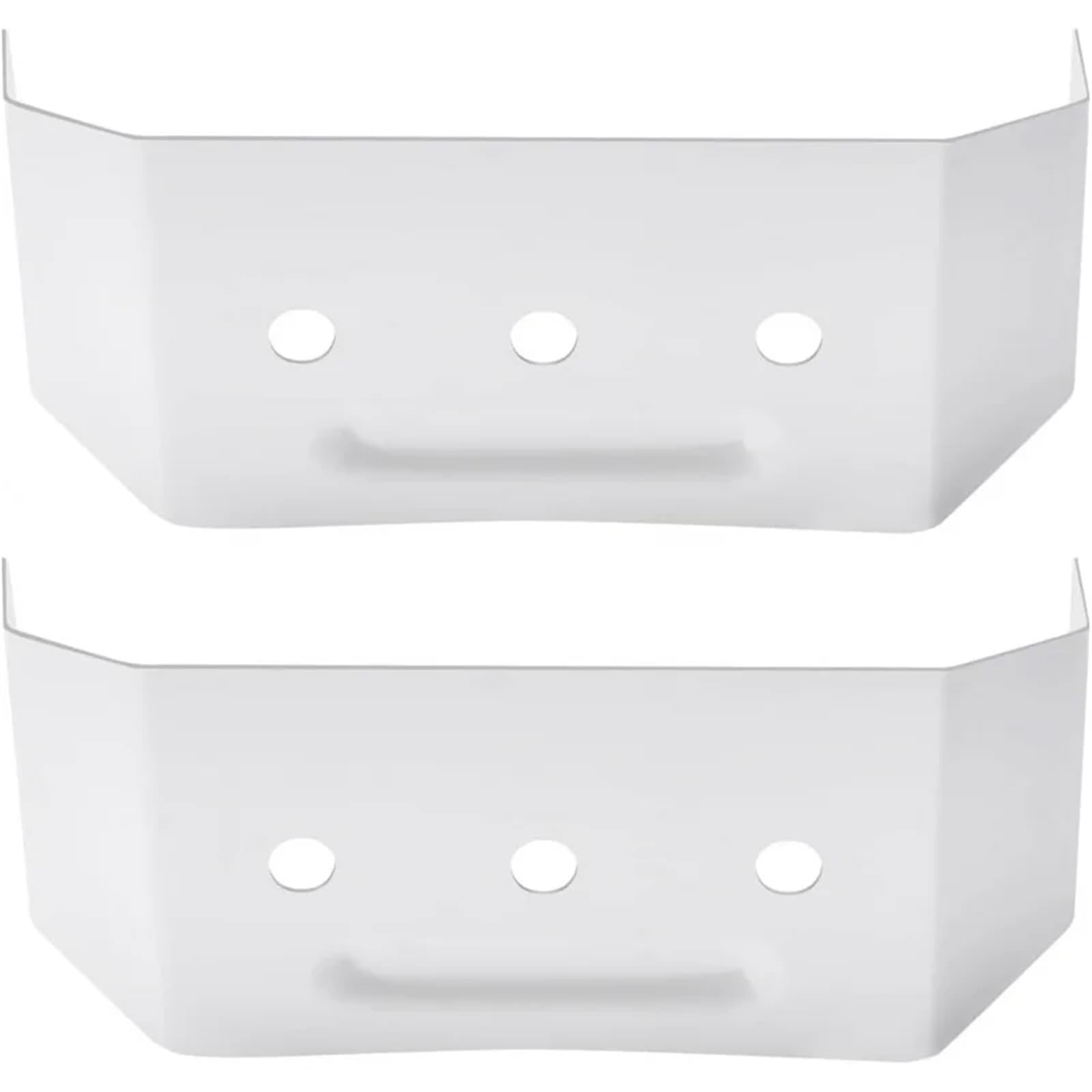 Gutter Hinge 2SETS Downspouts Clip Gutter Downspout Bracket White