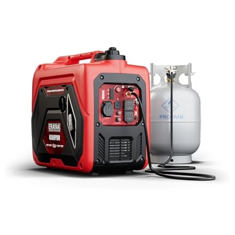 Erayak 4500PD Tri-Fuel Dual Generator Bundle with 50A Parallel Cord Kit Cover