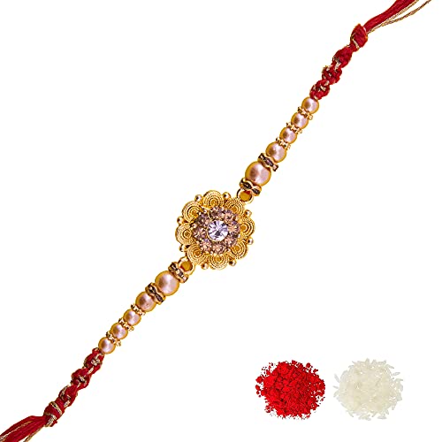 Aurum Antik Designer Rakhi for brother | A055
