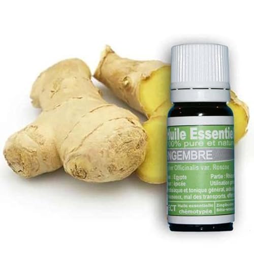 "La vie en zen" Huile essentielle GINGEMBRE 10 ml pure et naturelle | 100% HECT Haute qualité Cover
