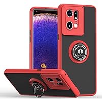 XINYEXIN Cover per Oppo Find X5 Pro, Traslucida Custodia Antiurto