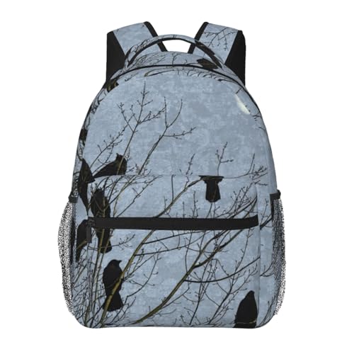 Mochila ligera plegable negra de cuervo para viajes senderismo y actividades al aire libre
