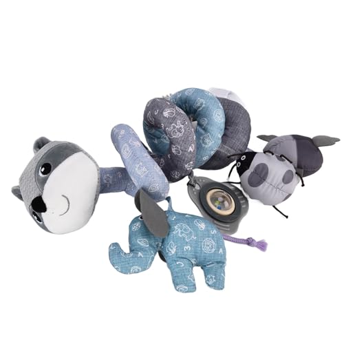Baby Fox Spiral Plush Toys Colgando Juguetes, Actividad Espiral Infantil de Calidad de Juguete para la Cuna para Cochecito para Cuna (#1) Baby Fox Spiral Plush Toys Colgando Juguetes, Actividad Espiral Infantil de Calidad de Juguete para la Cuna para Cochecito para Cuna (#1)