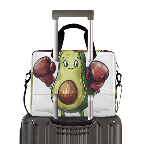 Maletín para laptop con diseño de aguacate boxeador, 13-15.6 pulg. miniatura 4