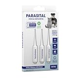 Zotal Parasital Pipetas Perros Pequeños y Gatos - hasta 10 kg - Blíster de 3 Pipetas - Protección Pulgas, Garrapatas y Mosquitos - Eficacia de 3 a 6 Semanas por Pipeta - Resistente al Agua
