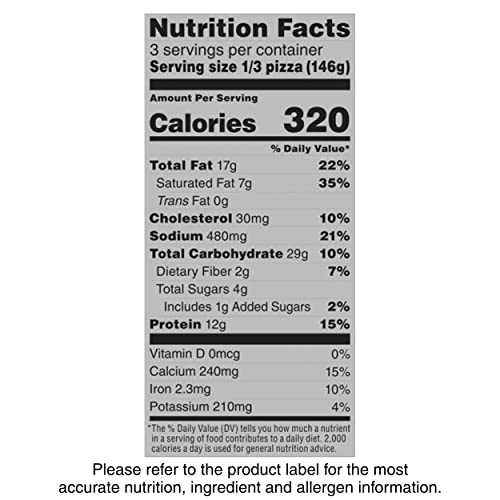 California Pizza Kitchen Margherita Recipe Vegetarian Meatless Frozen Pizza, Crispy Thin Crust Pizza, 15.5 Oz, 3 Slices #TOP5