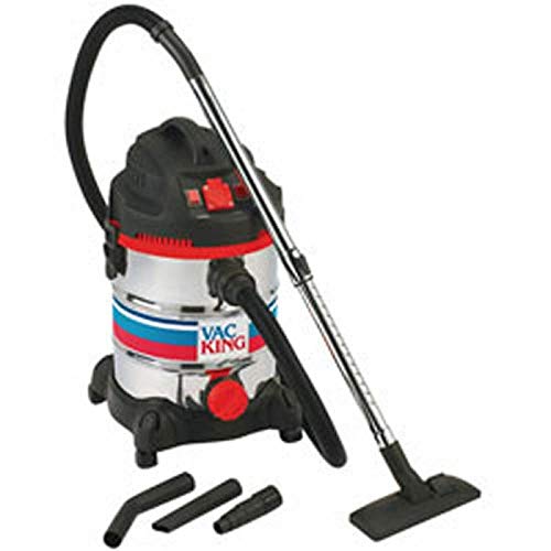 CLARKE VACUUM CLEANER 30 LITRE WET & DRY S/Steel 1400w
