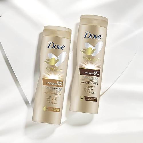 Loción corporal autobronceadora Dove Summer Revived crema hidratante corporal pack de 6 4