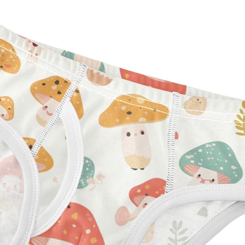 KLL Mushroom Doodle Baby Boys Cotton Training Underwear Breathable Children Panties4