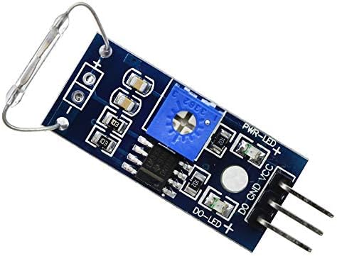 Stayhome 10pcs Reed Sensor Module Magnetron Module Reed Switch Magnetic Switch for arduino DIY Kit