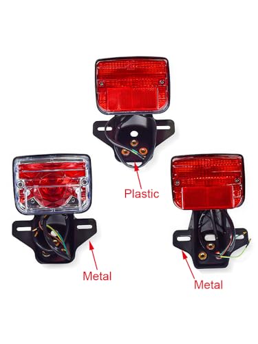 Feu arrière de moto résistant aux vibrations pour remplacer feu stop cassé CG125