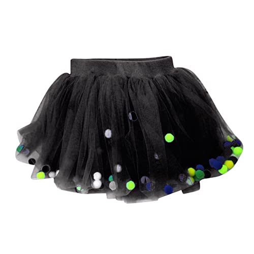 Robe tutu bébé fille en tulle rouge : vêtement de fête et déguisement néon