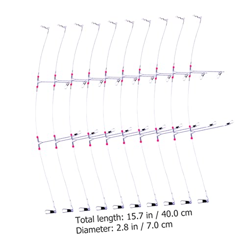 Kisangel Fishing Lines Metal Strong Strength Stainless Swivels Braid miniatura 7