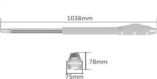 Miniatura 6 de SW440DC - Kit de abridor de puertas batientes de doble brazo, operador automático de puerta para puertas de hasta 440 libras y 6.56 pies