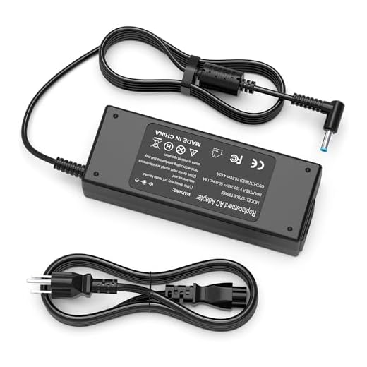 90W AC Adapter Laptop Charger for HP Envy Touchsmart Sleekbook 15 17 M6 M7 Series HP Pavilion 11 14 15 17, HP Stream 11 13 14, HP Elitebook Folio 1040, HP Spectre X360 13 15 Power Supply Cord