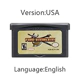 GBA Game Cartridge Fire Emblem Series 32-Bit Video Game Console Card The Sacred Stones Sword of Seals Binding Blade for GBA NDS-Fire Emblem USA