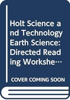 Paperback Holt Science and Technology Earth Science: Directed Reading Worksheets California Edition Book