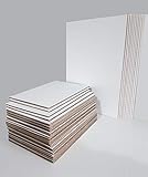 lamina de zinc ondulada precio  Hojas de Carton Corrugado Marrón-Blanco en tamaños A4 y A5 (Pack de 40) Papel Corrugado 3 mm de Grosor para Envíos, Paquetes - Laminas de Papel Ondulado Manualidades
