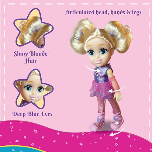 Image of Li'l Diva Ballerina-Bella 6 inch Doll|India's First Preschool RolePlay Pretendplay Doll with Accessories|Birthday Gift|Toy Doll for Girls 3+|Movable Arms & Legs|Beautiful Dress|Elegant Eyes|Soft Hair Play