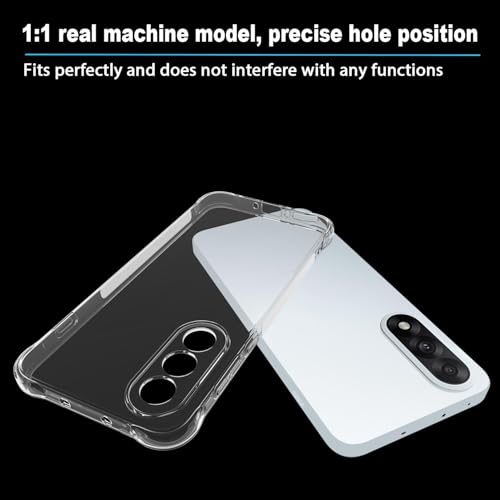 Image of REALCASE Silicone Oneplus Nord 5 5G Back Cover Case, Scratch Resistant Protective Crystal Clear Transparent Shock Proof Bumper Back Cover Case for Oneplus Nord 5 5G