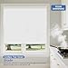 Chefru Kitchen Bathroom Waterproof Window Shades, Cordless 100% Blackout Waterproof and Oilproof Resistent, Provide Privacy and Easy Care White Window Blinds