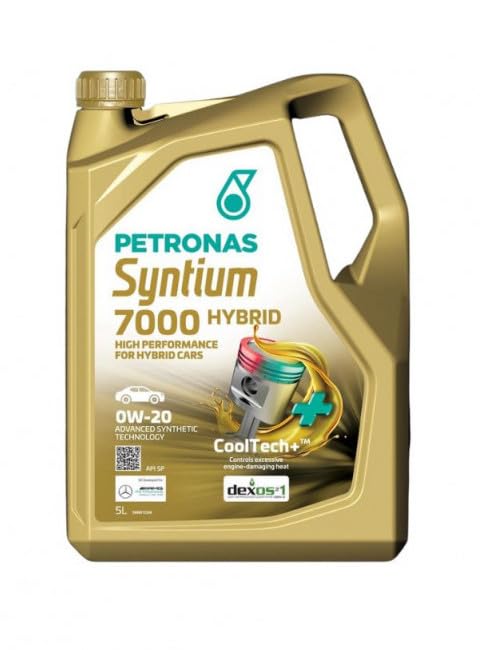 Olio motore 0W-20 Syntium 7000 ibrido 5L PETRONAS