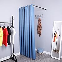 試着室カーテンレール衣料品店更衣室壁掛け式フィッティングテントルーム簡易L字型着陸シンプル試着室DIY仮仕切りカーテンS＆Lショッピングモール向け試着 Amazon.co.jp: YOYAWB 試着室カーテンレール 衣料品店更衣室 壁掛け式