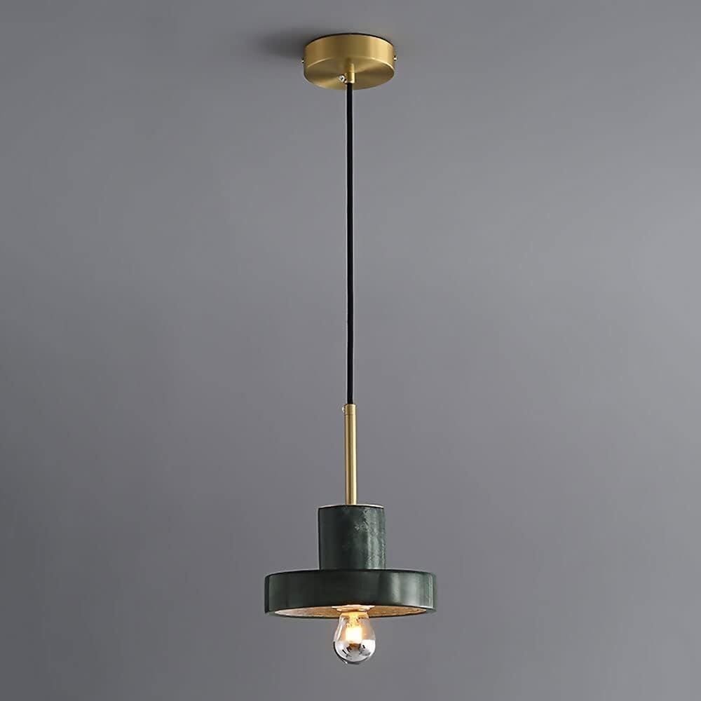 Lustre suspension en laiton E27 : la solution pour un éclairage de chambre tamisé et chic