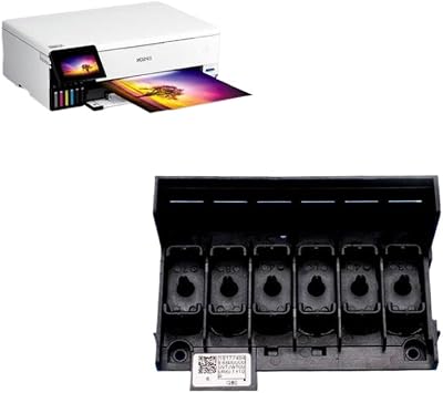 ET8550 L18050 ET8550 L8180 XP600 DTF Printhead Manifold Adaptor Compatible with DTF Printers Allows Normal Damper Conversion6 Dampers Only