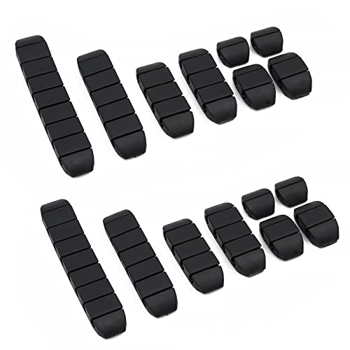 Fermacavi Scrivania, 16 Pezzi Organizer per Cavi