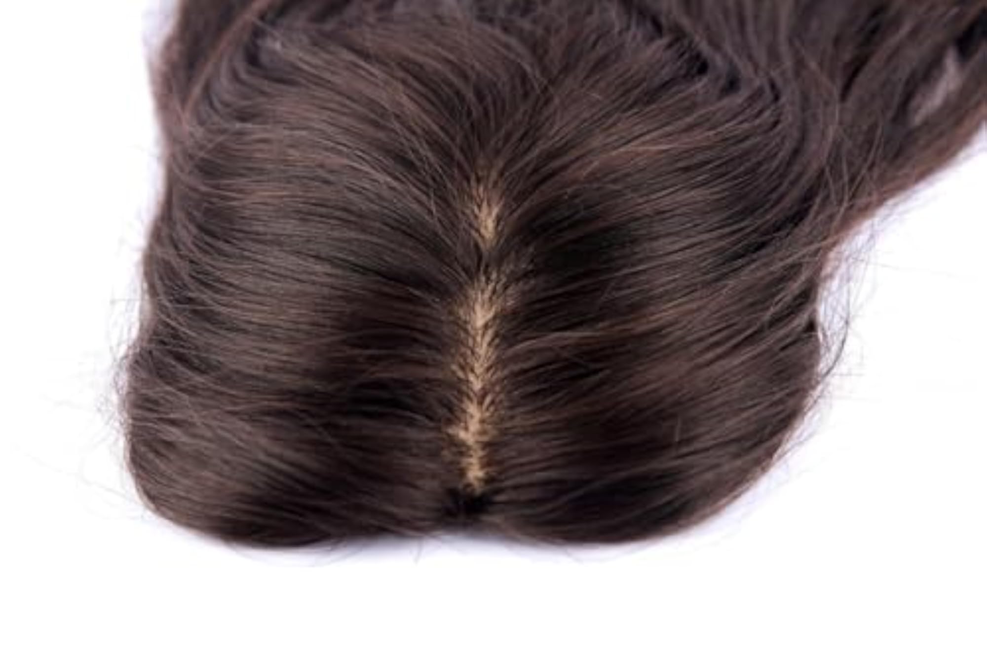 3X3" Clip-In Invisible Silk Base Hairpieces Topper