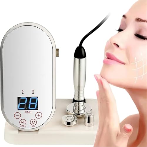 Massaggiatore Viso Lifting Ems RF e Led: Focalizzato sulla rimozione delle rughe, lifting e rassodamento, questo massaggiatore viso lifting radiofrequenza utilizza la più recente tecnologia RF bipolare per convertire l'energia elettrica in energia termica. Promuove efficacemente il rimodellamento delle fibre di collagene, riducendo così la lassità cutanea, attenuando le rughe e ripristinando la densità della pelle. I roller con microcorrenti aiutano a migliorare il tono muscolare del viso, contribuendo a un aspetto più scolpito e definito.