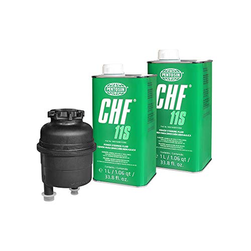 Pentosin 1405116KIT2 Power Steering Service Kit with 2L of CHF 11S Fluid and a Rein Power Pentosin 1405116KIT2 Power Steering Service Kit with 2L of CHF 11S Fluid and a Rein Power