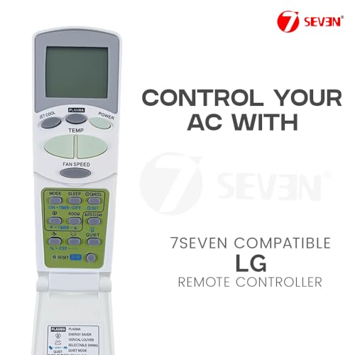 Image of 7SEVEN Compatible with LG AC Remotte Control AKB75415316 Model Suitable for 1 1.5 2 Ton Spilt and Window Air Conditioner - Match Keys Exactly with Existing Remote Controller