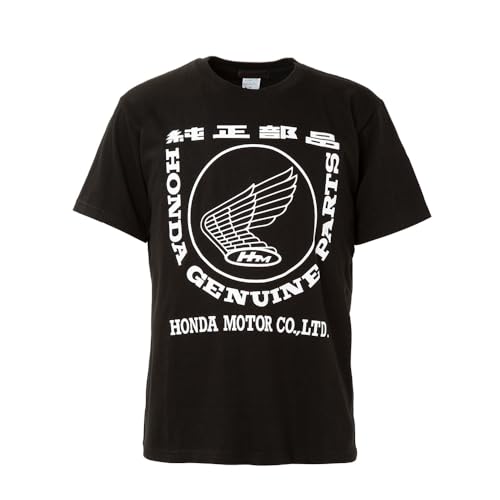 Amazon | [ホンダ] 純正部品ロゴ Tシャツ 0SYEP-25V-KS ブラック