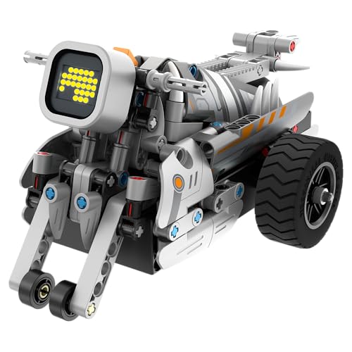 Robot jouet télécommandé connecté avec application RC et 3 modèles STEM - 2