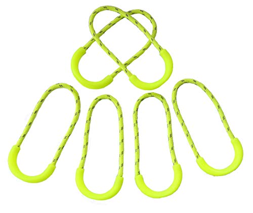 Hanks Surplus Heavy Duty Universal Replacement Zipper Pull Cord Tab Repair Fix for Luggage Backpacks Jackets