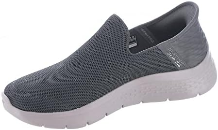 Skechers Men's Go Walk Flex No Hands Hands Free Slip-Ins Sneaker, Dark Gray, 11.5 X-Wide