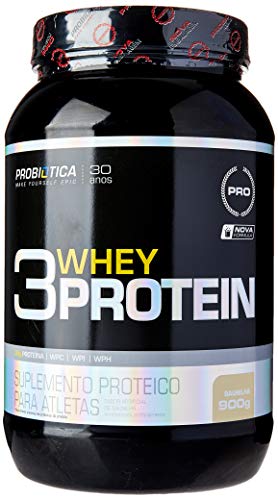 3 Whey Protein (900G), Probiótica, Baunilha