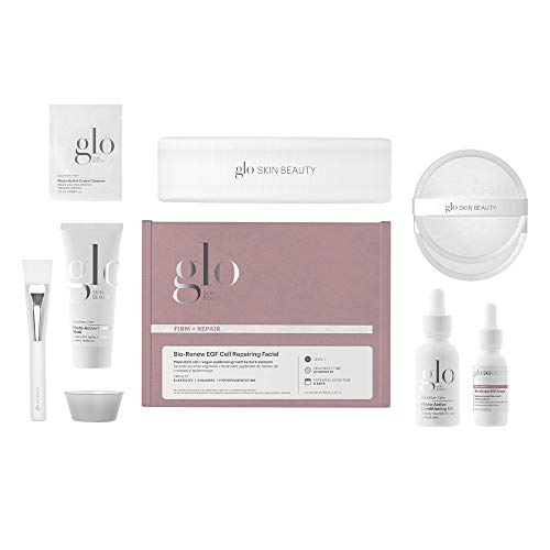 Glo Skin Beauty Bio-Renew EGF Cell Repairing Facial | Anti-Aging & Firming Professional Facial Kit in a Box