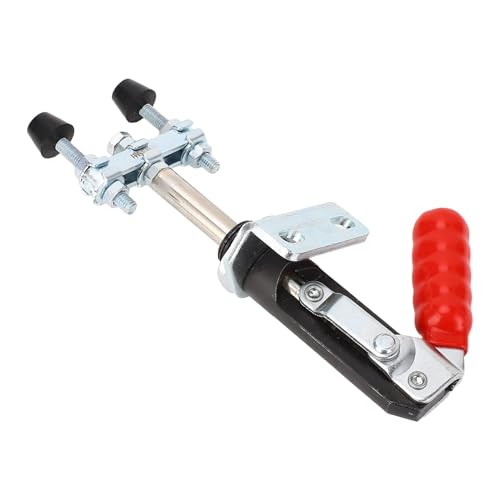 Dual Head Toggle Clamp, 32mm Stroke 250kg Holding Capacity Push Pull Toggle Clamp with Stable Clamping Force, for Woodworking, Metalworking
