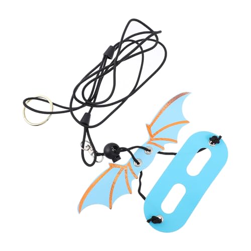 COLLBATH 5Pcs Adjustable Lizard Wing Leash for Reptiles Harness and Leash for Pets for Outdoor Walks and Safe Escapes for Lizards and Geckos