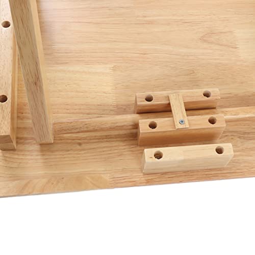 Mesa plegable de madera de 47x37 cm: optimice su espacio con este mueble portátil multifuncional 6